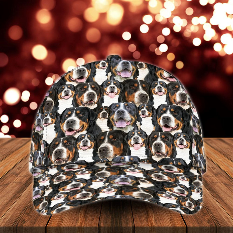 Greater Swiss Mountain Cap - Hats For Walking With Pets - Dog Hats Gifts For Relatives 1.jpg