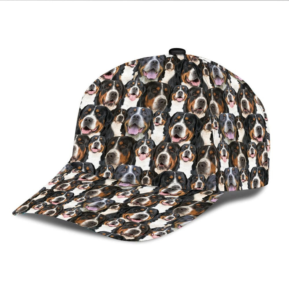 Greater Swiss Mountain Cap - Hats For Walking With Pets - Dog Hats Gifts For Relatives 3.jpg
