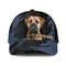 Mastiff Jean Background Custom Name & Photo Dog Cap - Classic Baseball Cap All Over Print - Gift For Dog Lovers 1.jpg