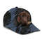 Newfoundland Jean Background Custom Name & Photo Dog Cap - Classic Baseball Cap All Over Print - Gift For Dog Lovers 2.jpg