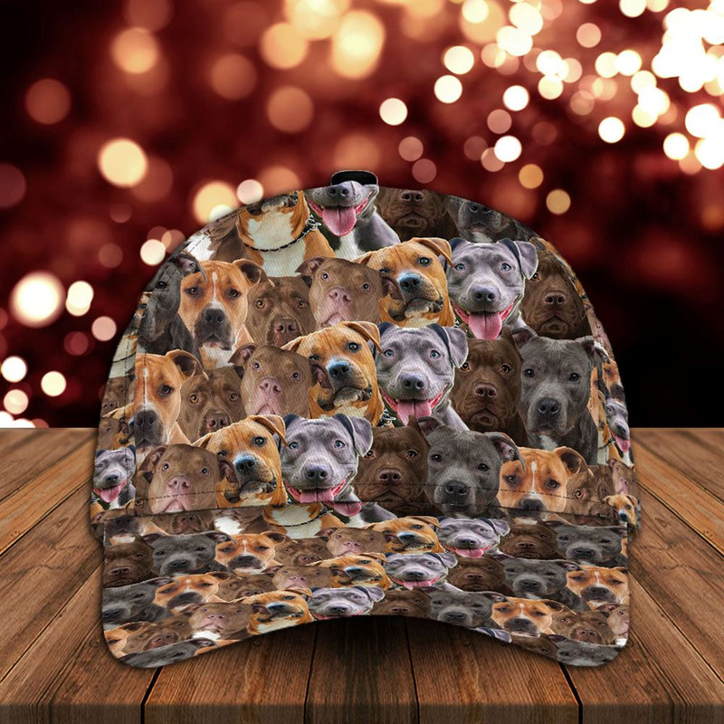 Pitbull Cap - Caps For Dog Lovers - Dog Hats Gifts For Relatives 1.jpg