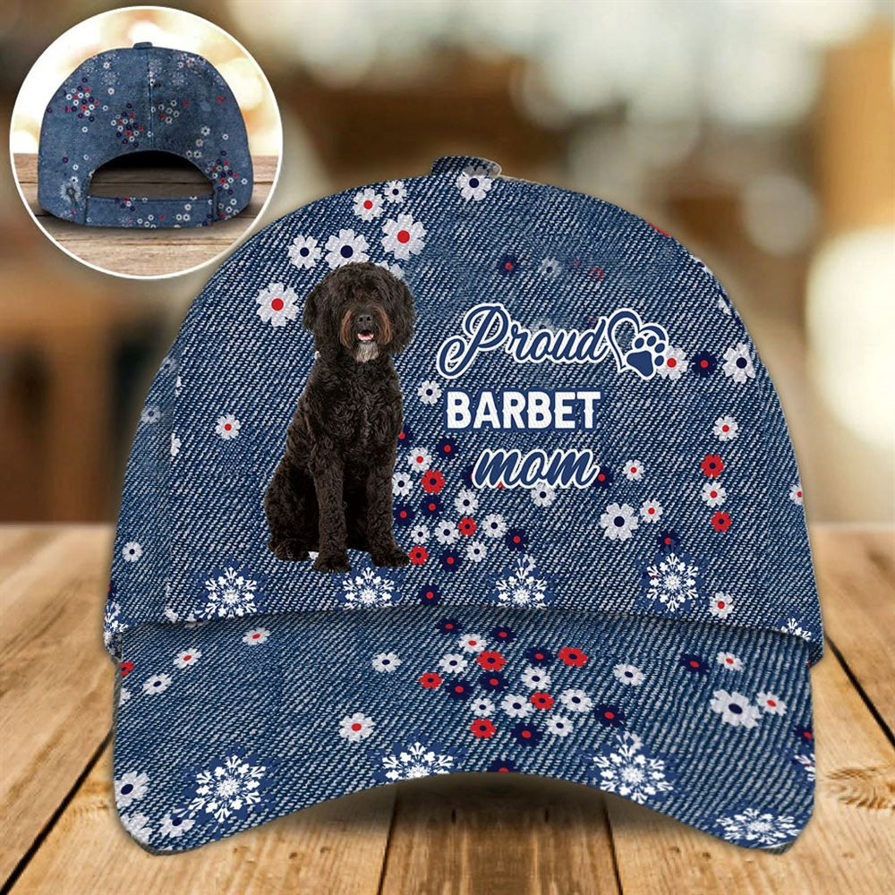 Proud Barbet Mom Caps - Hats For Walking With Pets - Dog Caps Gifts For Friends 1.jpg