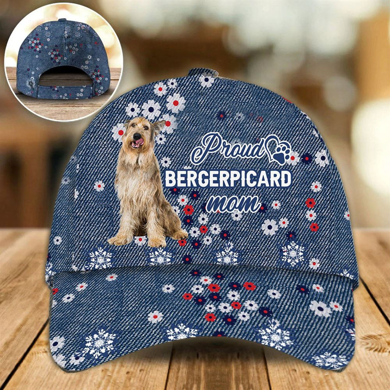 Proud Berger Picard Mom Caps - Hats For Walking With Pets - Dog Caps Gifts For Friends 1.jpg