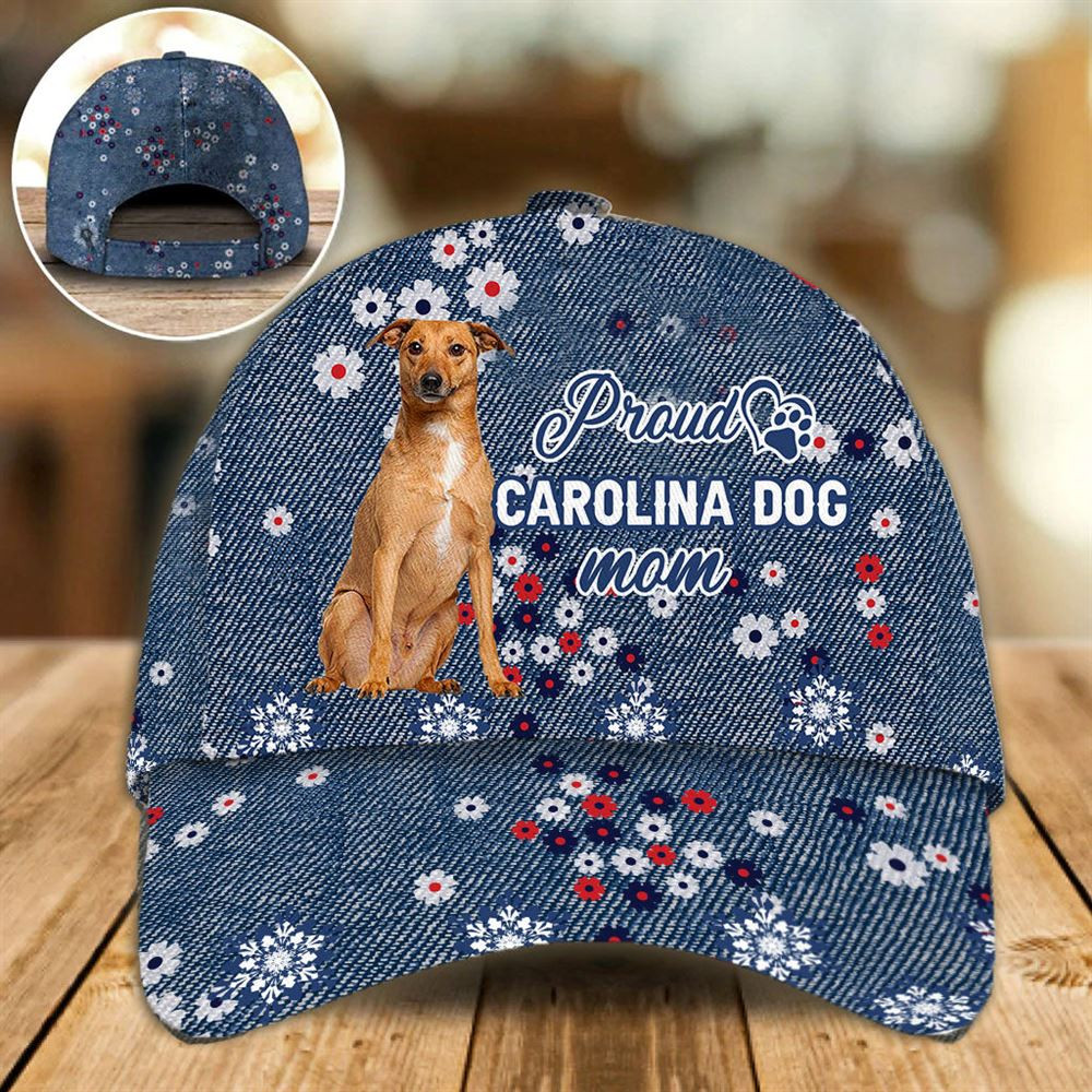 Proud Carolina Dog Mom Caps - Hats For Walking With Pets - Dog Caps Gifts For Friends 1.jpg
