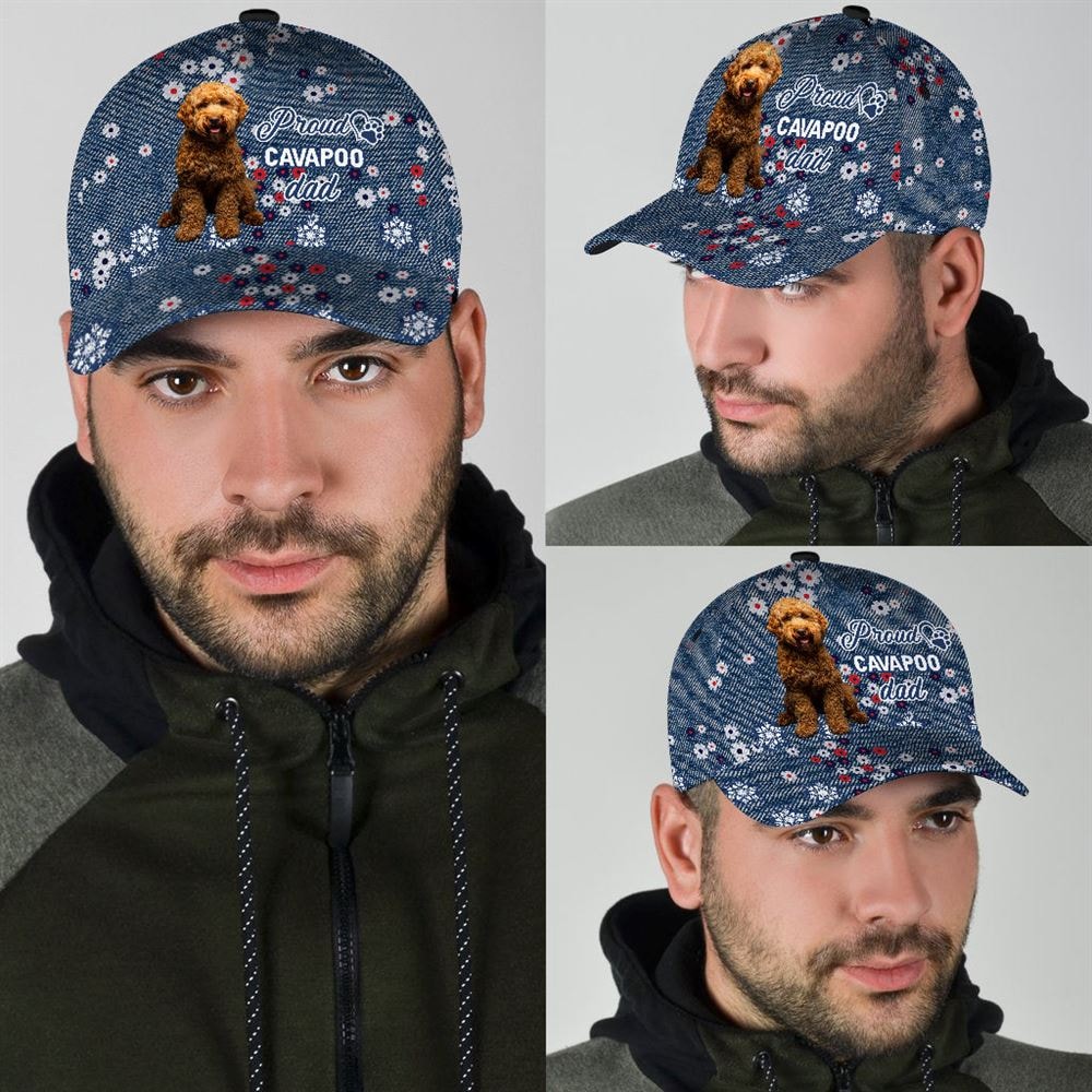 Proud Cavapoo Dad Caps - Caps For Dog Lovers - Gifts Dog Hats For Relatives 2.jpg