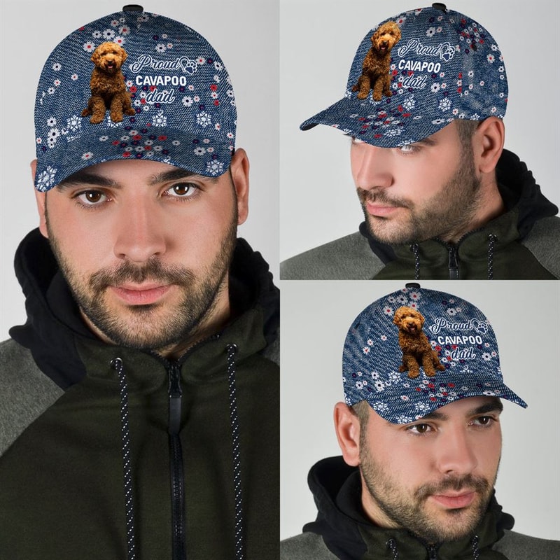 Proud Cavapoo Dad Caps - Caps For Dog Lovers - Gifts Dog Hats For Relatives 2.jpg