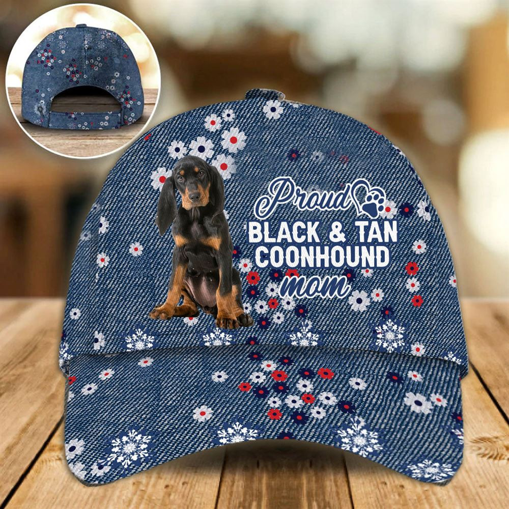 Proud Coonhound Mom Caps - Hat For Going Out With Pets - Dog Caps Gifts For Friends 1.jpg