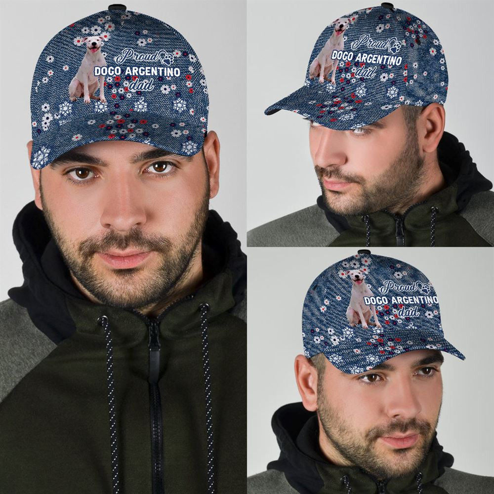 Proud Dogo Argentino Dad Caps - Caps For Dog Lovers - Gifts Dog Hats For Relatives 2.jpg