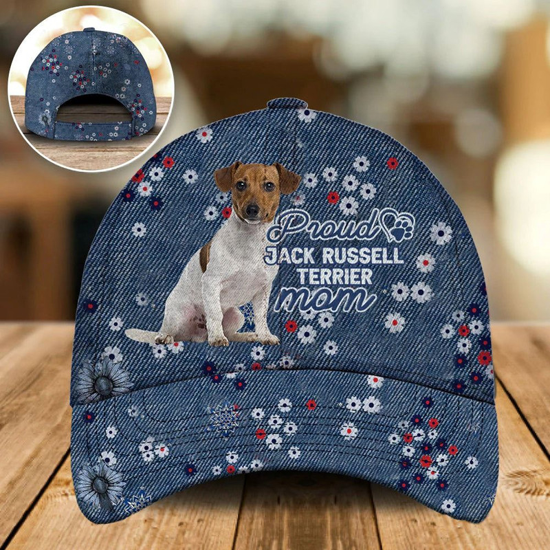 Proud Jack Russell Terrier Mom Caps - Hat For Going Out With Pets - Dog Caps Gifts For Friends 1.jpg