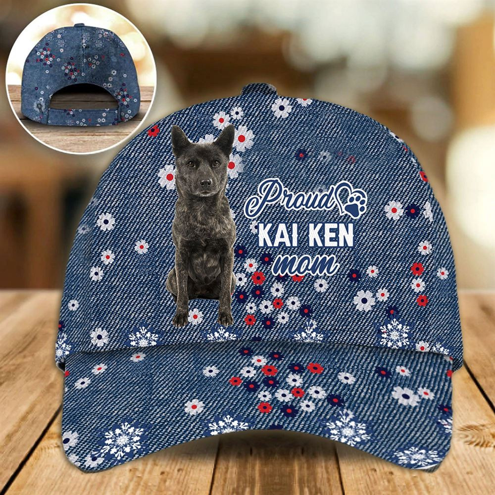 Proud Kai Ken Mom Caps - Hat For Going Out With Pets - Dog Caps Gifts For Friends 1.jpg