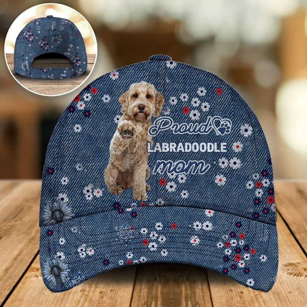 Proud Labradoodle Mom Caps - Hat For Going Out With Pets - Dog Caps Gifts For Friends 1.jpg