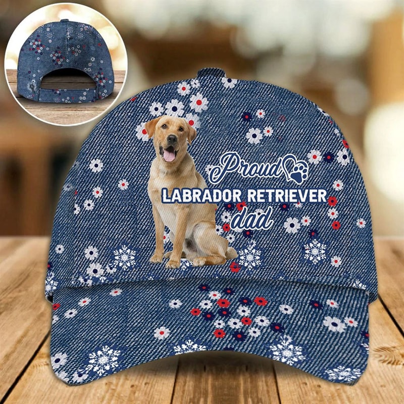 Proud Labrador Retriever Dad Caps - Caps For Dog Lovers - Gifts Dog Hats For Friends 1.jpg