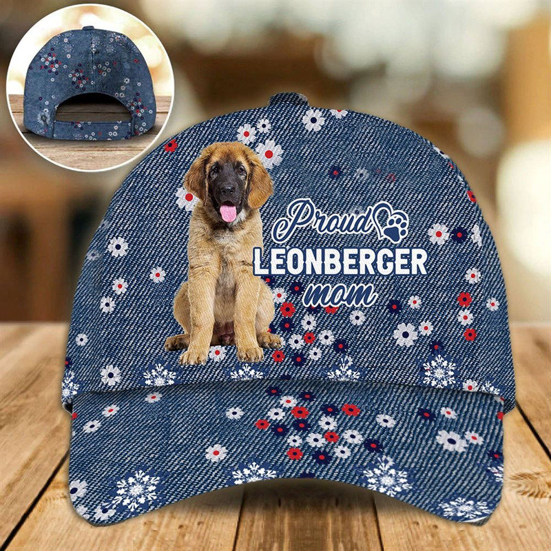 Proud Leonberger Mom Caps - Hat For Going Out With Pets - Dog Caps Gifts For Friends 1.jpg