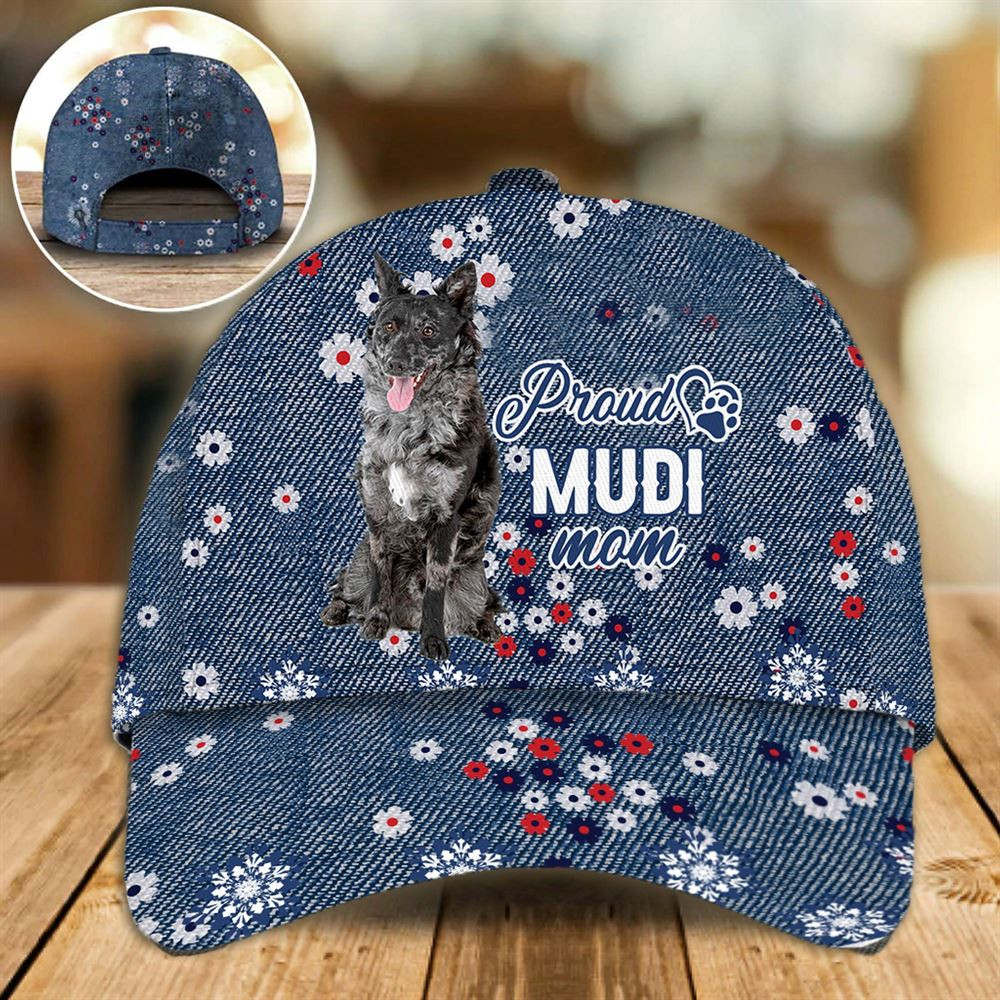 Proud Mudi Mom Caps - Hat For Going Out With Pets - Dog Caps Gifts For Friends 1.jpg