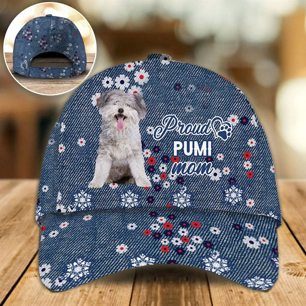 Proud Pumi Mom Caps - Hats For Walking With Pets - Dog Caps Gifts For Friends 1.jpg