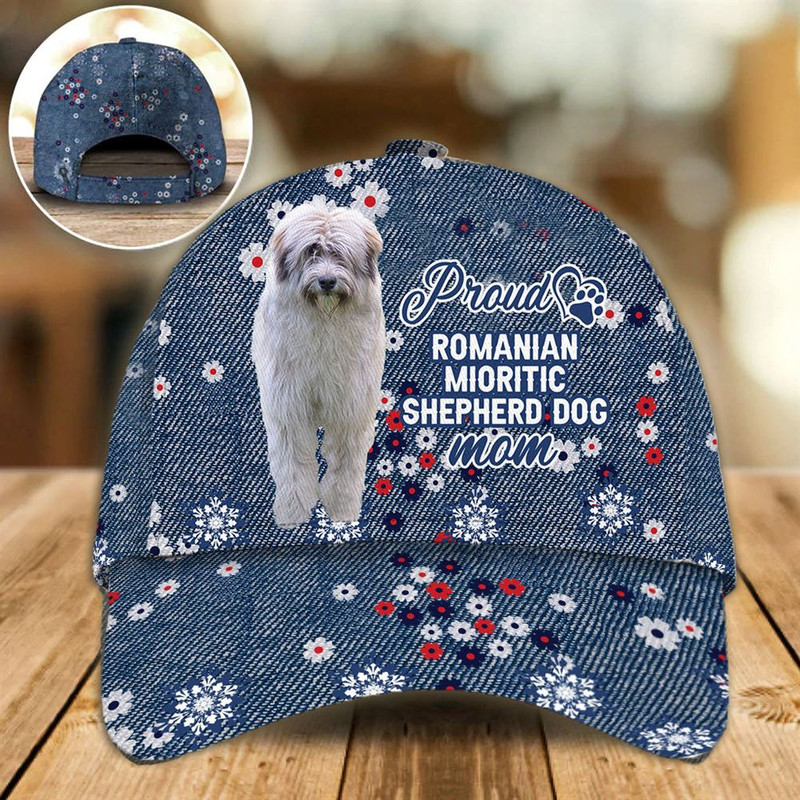 Proud Romanian Mioritic Shepherd Mom Caps - Hats For Walking With Pets - Dog Caps Gifts For Friends 1.jpg