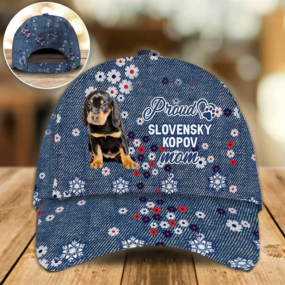 Proud Slovensky Kopov Mom Caps - Hats For Walking With Pets - Dog Caps Gifts For Friends 1.jpg