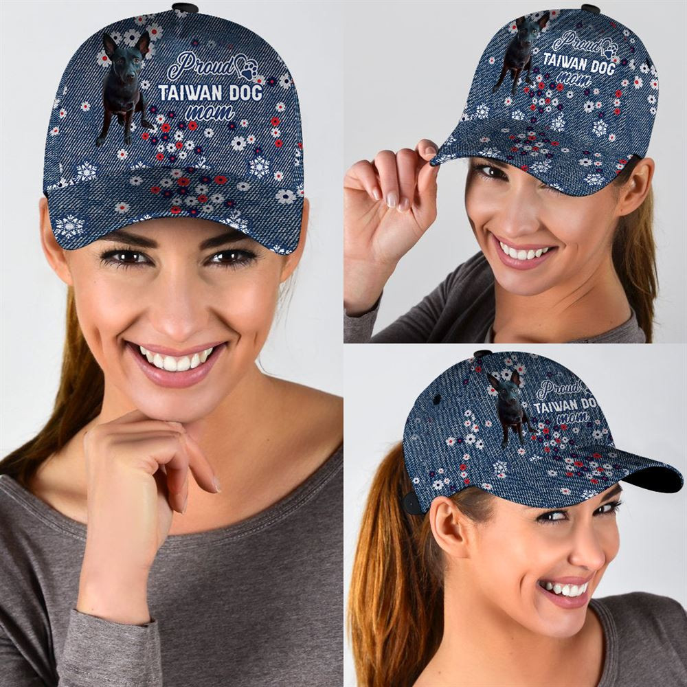 Proud Taiwan Dog Mom Caps - Hats For Walking With Pets - Dog Caps Gifts For Friends 2.jpg