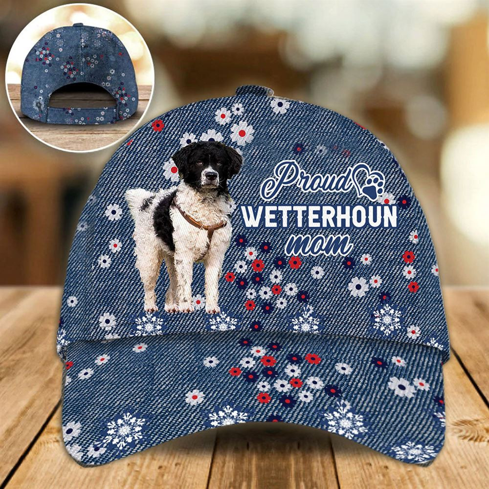 Proud Wetterhoun Mom Caps - Hat For Going Out With Pets - Dog Caps Gifts For Friends 1.jpg