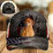 Rhodesian Ridgeback On The American Flag Cap Custom Photo - Hats For Walking With Pets - Gifts Dog Hats For Relatives 1.jpg