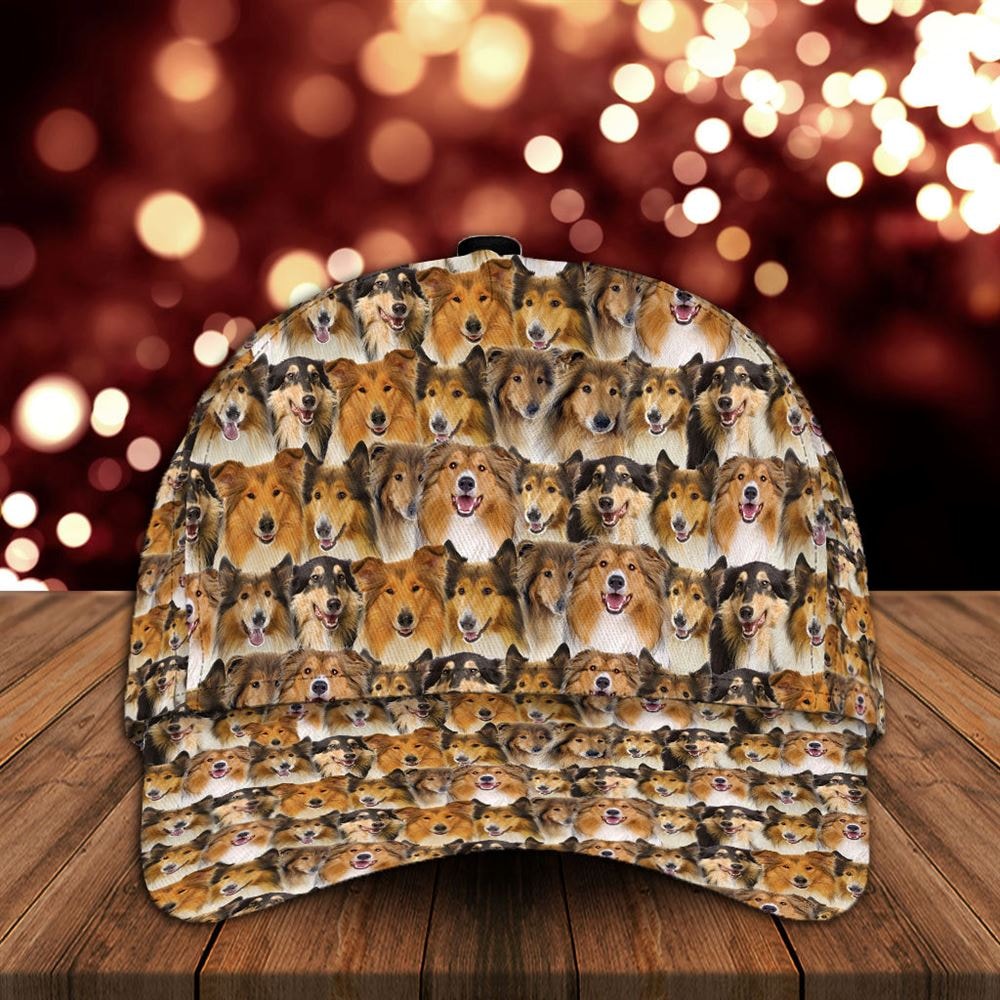 Rough Collie Cap - Caps For Dog Lovers - Dog Hats Gifts For Relatives 1.jpg