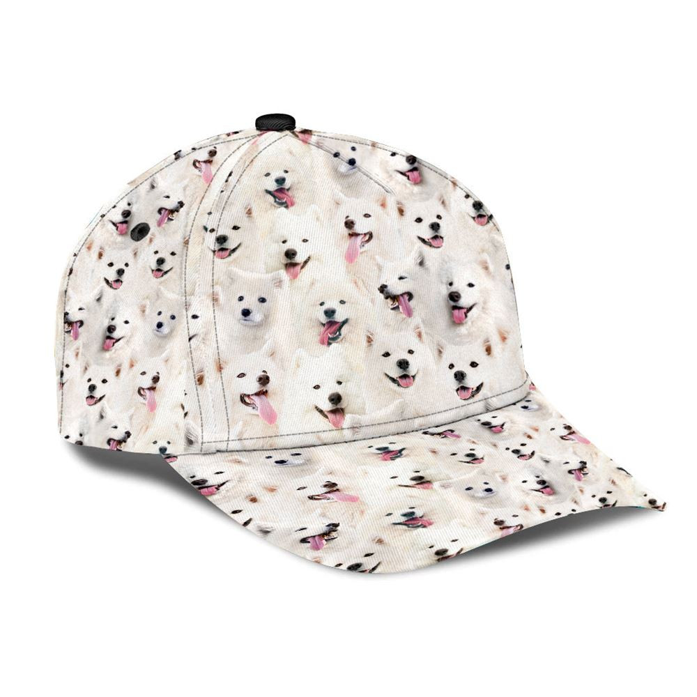 Samoyed Cap - Caps For Dog Lovers - Dog Hats Gifts For Relatives 2.jpg