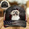 Shih Tzu On The American Flag Cap Custom Photo - Hats For Walking With Pets - Gifts Dog Caps For Friends 1.jpg