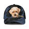 Shorkie Jean Background Custom Name & Photo Dog Cap - Classic Baseball Cap All Over Print - Gift For Dog Lovers 1.jpg