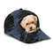 Shorkie Jean Background Custom Name & Photo Dog Cap - Classic Baseball Cap All Over Print - Gift For Dog Lovers 2.jpg