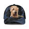 Soft-coated Wheaten Terrier Jean Background Custom Name & Photo Dog Cap - Classic Baseball Cap All Over Print - Gift For Dog Lovers 1.jpg