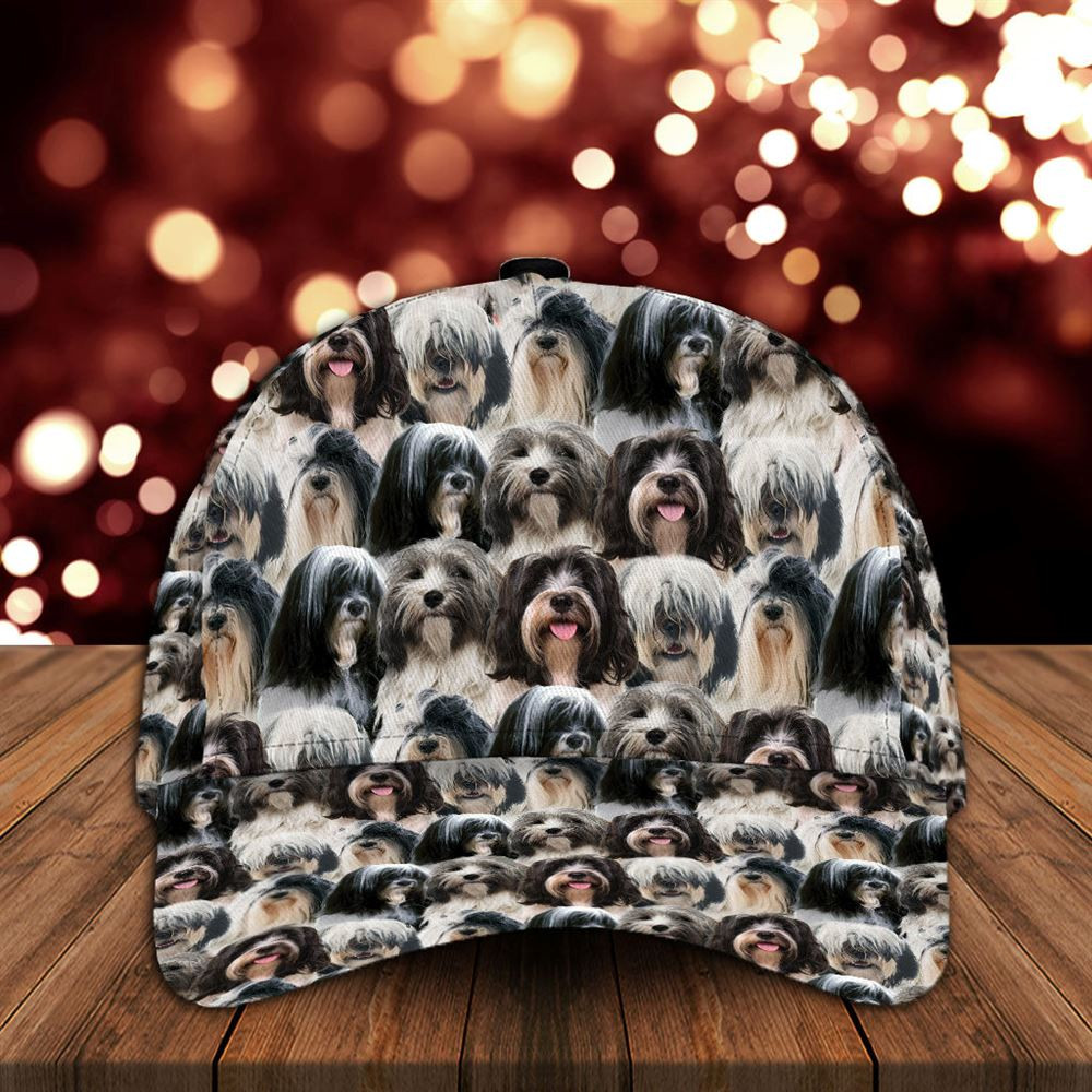 Tibetan Terrier Cap - Hats For Walking With Pets - Dog Hats Gifts For Relatives 1.jpg