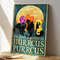 Black Cat And Moon - It's Just A Bunch Of Hurrcus Purrcus - Cat Pictures - Cat Canvas Poster - Cat Wall Art - Gifts For Cat Lovers - Furlidays.jpg