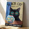Black Cat Aquarium Store - Hey Fishy Fishy Fishy - Cat Pictures - Cat Canvas Poster - Cat Wall Art - Gifts For Cat Lovers - Furlidays.jpg