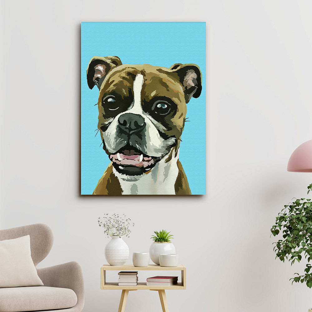Boxer Dog - Boxer Dog Pictures - Dog Canvas Poster - Dog Wall Art - Gifts For Dog Lovers - Furlidays.jpg