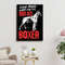 Boxer Dog - Don't Mess With My Bad Ass - Dog Pictures - Dog Canvas Poster - Dog Wall Art - Gifts For Dog Lovers - Furlidays.jpg
