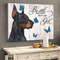 Doberman Matte Canvas - Dog Wall Art Prints - Canvas Wall Art Decor.jpg