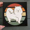 Dog Square Canvas - Samoyed Dog - Canvas Print - Dog Wall Art Canvas - Dog Poster Printing - Canvas With Dogs On It - Furlidays.jpg