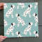 Dog Square Canvas - Seamless Pattern With Cute Dalmatian - Canvas Print - Dog Canvas Print - Dog Wall Art Canvas - Furlidays.jpg