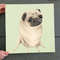 Dog Square Canvas - Sweet Fawn Pug - Canvas Print - Dog Canvas Print - Dog Wall Art Canvas - Furlidays.jpg