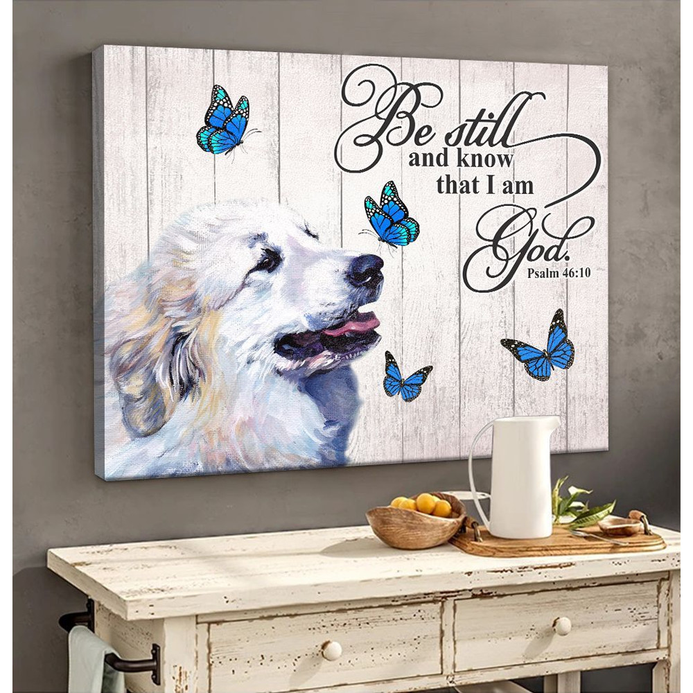 Great Pyrenees Matte Canvas - Dog Wall Art Prints - Canvas Wall Art Decor.jpg