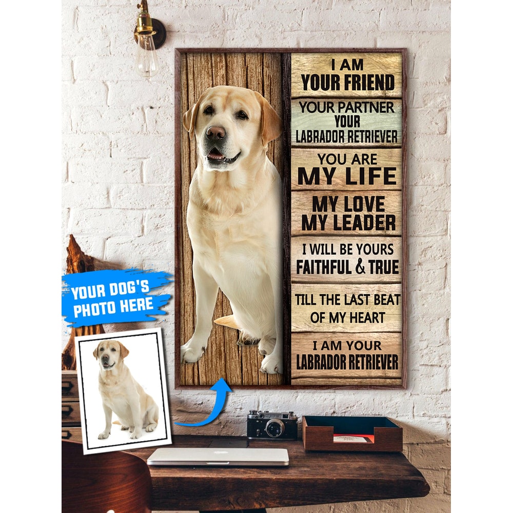Labrador Retriever Personalized Poster & Canvas - Dog Canvas Wall Art - Dog Lovers Gifts For Him Or Her.jpg