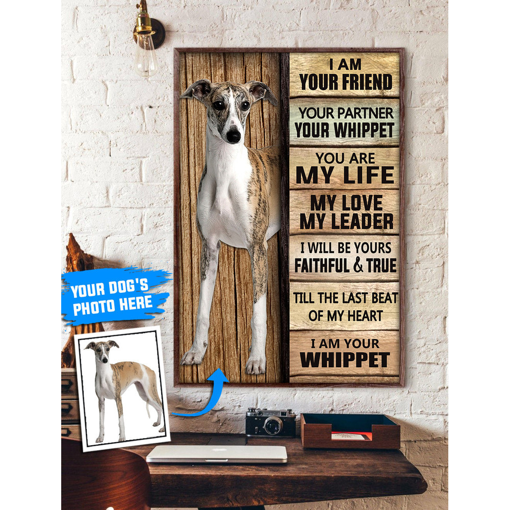 Whippet Personalized Poster & Canvas - Dog Canvas Wall Art - Dog Lovers Gifts For Him Or Her.jpg