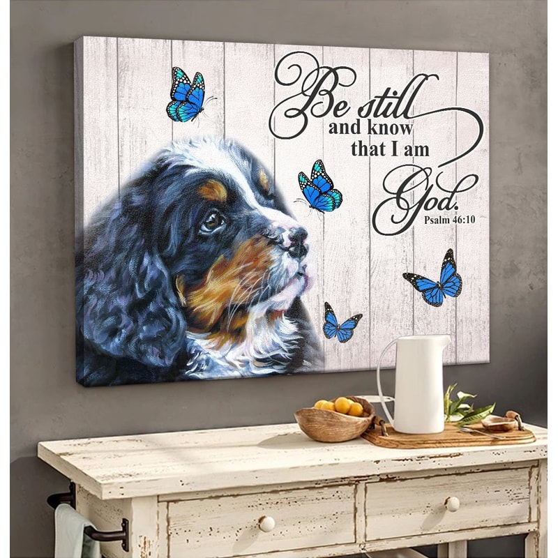 Bernese Mountain Matte Canvas - Dog Wall Art Prints - Canvas Wall Art Decor.jpg