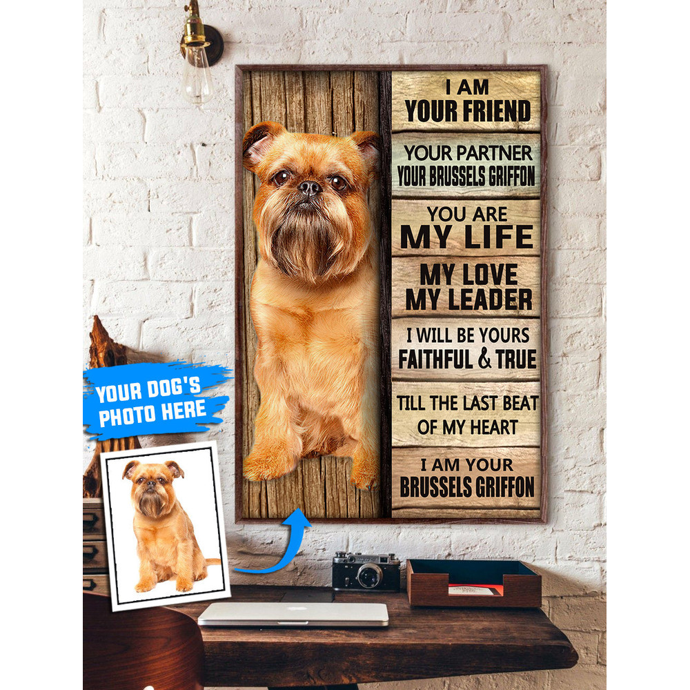 Brussels Griffon Personalized Poster & Canvas - Dog Canvas Wall Art - Dog Lovers Gifts For Him Or Her.jpg