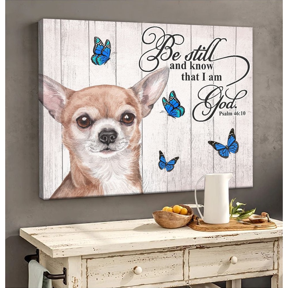 Chihuahua Matte Canvas - Dog Wall Art Prints - Canvas Wall Art Decor.jpg