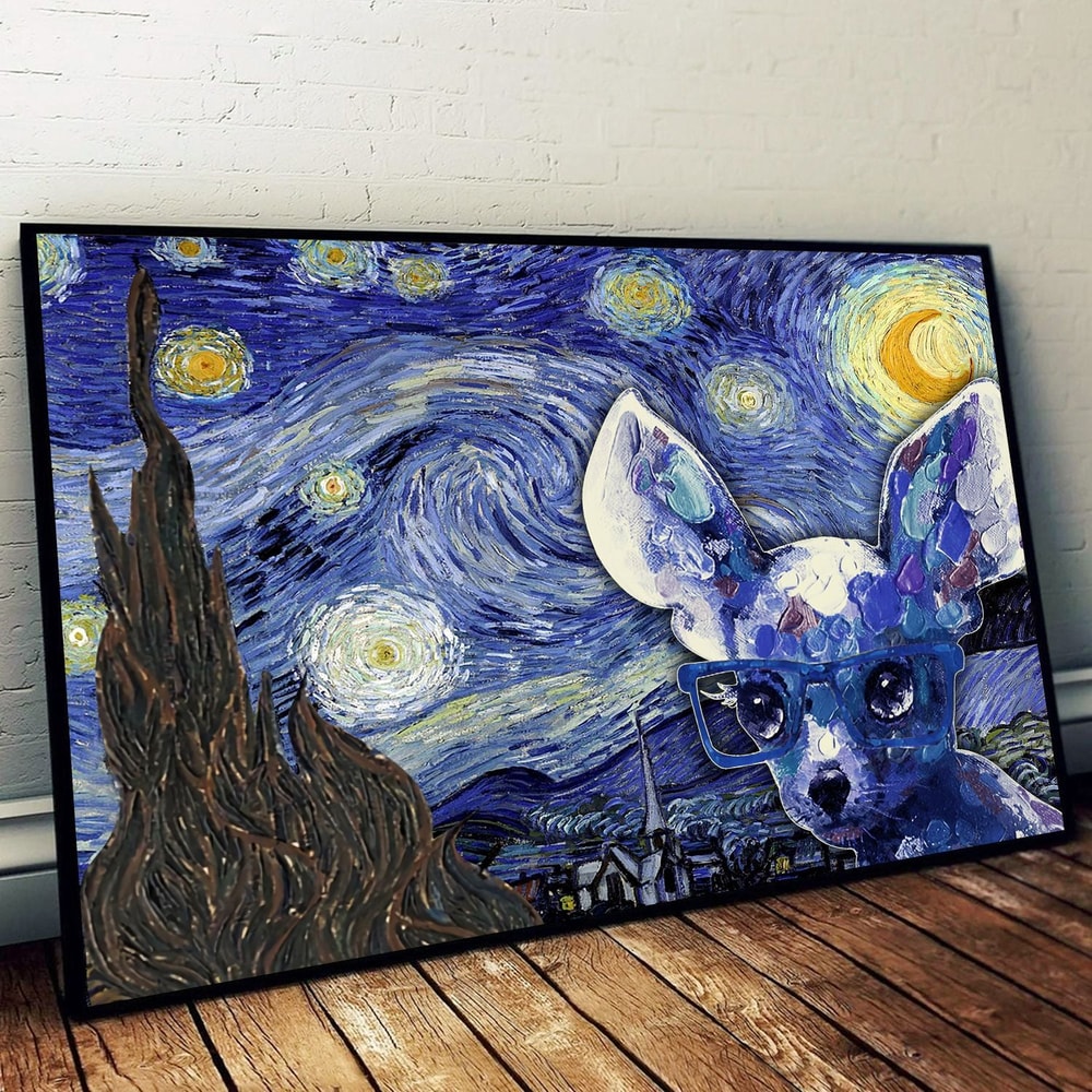 Chihuahua Poster & Matte Canvas - Dog Canvas Art - Poster To Print - Gift For Dog Lovers.jpg