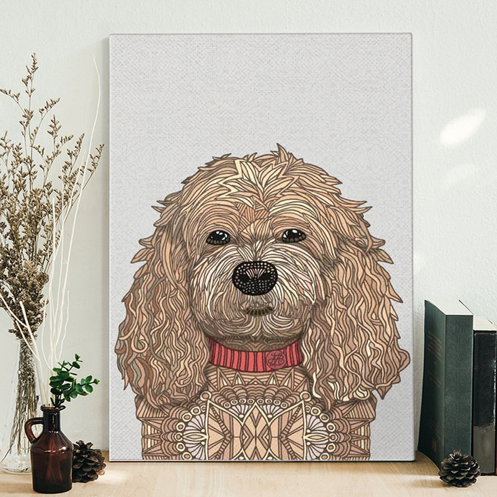 Dog Portrait Canvas - Dog Canvas Print - Dog Poster Printing - Dog Painting Posters - Dog Wall Art Canvas - Furlidays.jpg