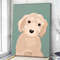 Dog Portrait Canvas - Doodle Canvas Print - Dog Wall Art Canvas - Dog Canvas Art - Dog Poster Printing - Furlidays.jpg