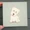 Dog Square Canvas - Cute Westie Puppy Dog - Canvas Print - Dog Poster Printing - Dog Canvas Print - Furlidays.jpg