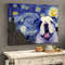 English Bulldog Poster & Matte Canvas - Dog Wall Art Prints - Canvas Wall Art Decor.jpg